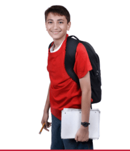 A heavy backpack can lead to long-term problems